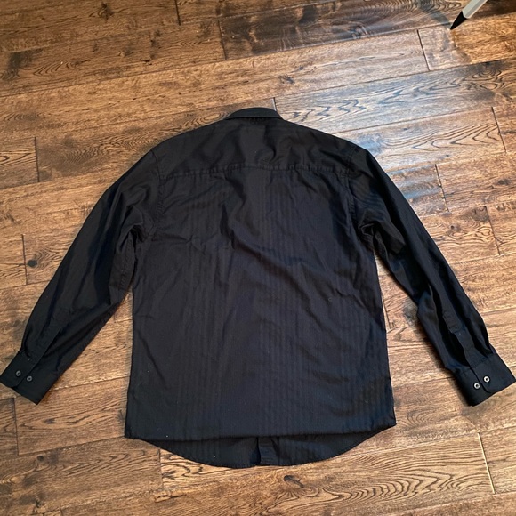 Men’s Black Button Up Shirt - Picture 6 of 6